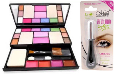 

JP SHIMMERS TYA MAKE UP KIT AND MN EYELINER(Set of 2)