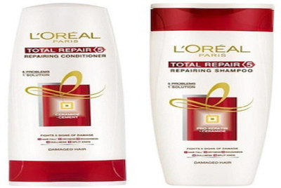 

L'Oreal Paris TOTAL REPAIR REPAIRING SHAMPOO, AND CONDITIONER(Set of)