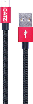 

catz CZ-MU-BL-2M Reversible Micro USB(Black, Silver)