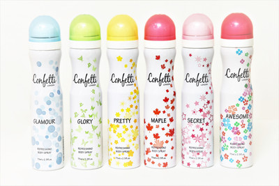 

Confetti Refreshing Pack of 6 Body Spray - For Men & Women(450 ml, Pack of 6)
