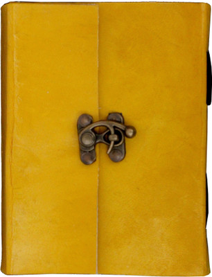 

Pranjals House Mini Journal(handmade, Yellow)