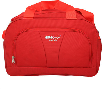 

Kuber Industries " Travel Duffle Luggage Bag, Shoulder Bag, Weekender Bag with Inner Pocket Travel Duffel Bag(Red)