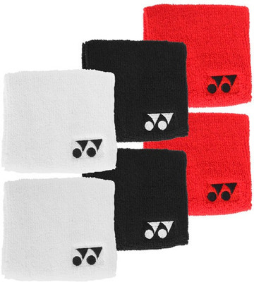 

Yonex 489 Fitness Band(White, Black, Red, Multicolor), Black;white