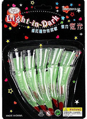

Futaba 487PAT Halloween Props Glow in the Dark Vampire Fingernails - 10pcs Gag Toy