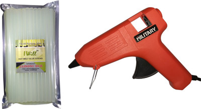 

iwill RED Military 40W 40 Watt With 25 hot Glue Sticks Standard Temperature Corded Glue Gun(11 mm)