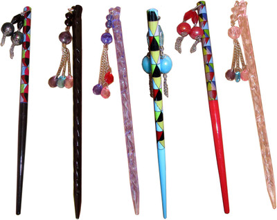 

Sanskruti Juda Stick Hair Accessory Set(Multicolor)