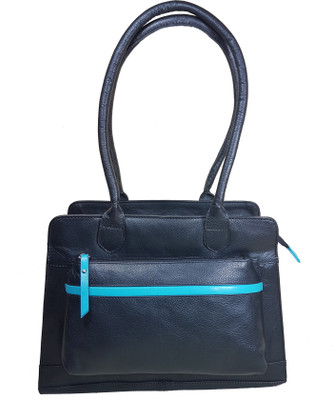 

Goodwill Leather Art Shoulder Bag(Black)