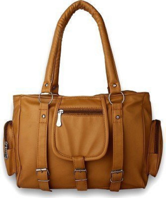 Flora Women Brown Hand-held Bag
