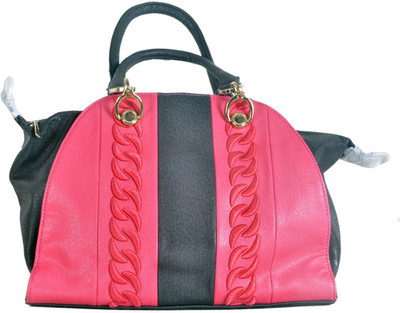 

Lillie Hand-held Bag(Pink, Black), Black;pink