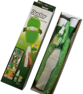 

Benison India ™ Go-Duster Motorized Brush Spins Dust away EXCELLENT QUALITY Cleaning Brush, Duster