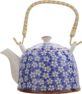 

EZ Life EZ Life Ceramic Tea Pot - 900ml - Blue Floral Kettle Jug(0.9 L)