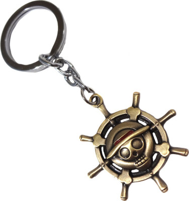 

ComicSense High Quality Imported One piece Anime Monkey D. Luffy Pirate Logo Key Chain