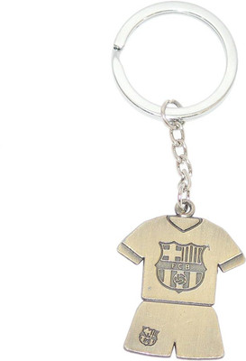 

Aura FCB Barcelona FC Football Club Jersey Double Sided Key Chain