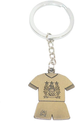 

Aura M.C.F.C Mancherter City Football Club Jersey Double Sided Key Chain