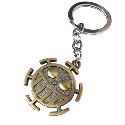 

ComicSense High Quality Imported One piece Anime Trafalgar Law Logo Key Chain