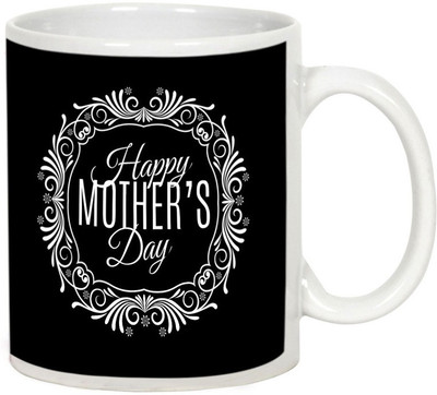 

AllUPrints Superb Gift For Superb Mom White Ceramic Mug(325 ml), Multicolor