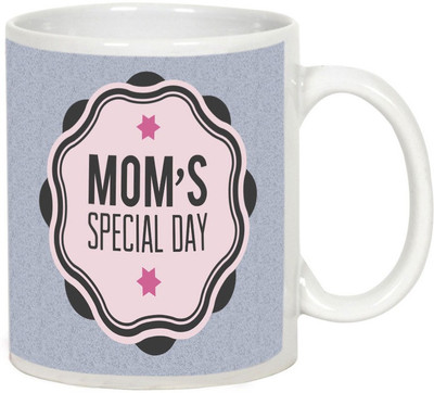 

AllUPrints The Best Mother Of The World White Ceramic Mug(325 ml), Multicolor