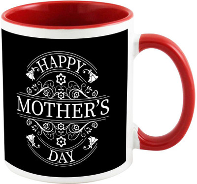 

AllUPrints Have An Amazing Mother's Day Red Ceramic Mug(325 ml), Multicolor