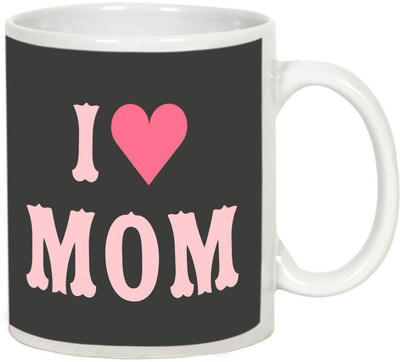 

AllUPrints Mumma You Are The Best White Ceramic Mug(325 ml), Multicolor