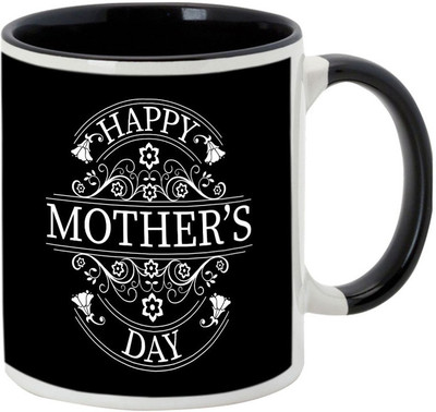 

AllUPrints Have An Amazing Mother's Day Black Ceramic Mug(325 ml), Multicolor