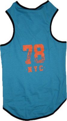 Paw Zone T-shirt for Dog(ORANGE, Blue