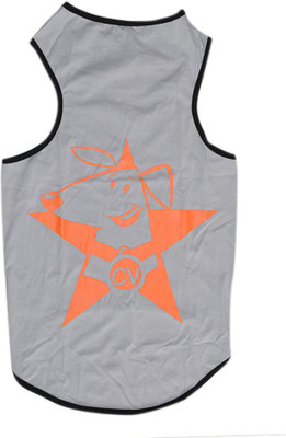 

Paw Zone T-shirt for Dog(ORANGE, Grey