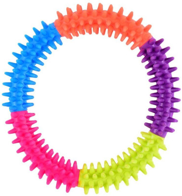 

SRI High Quality Puppy/Cat Rubber Teething Biting Teeth Gums Chew Ring Toy Rubber Rubber Toy For Dog & Cat