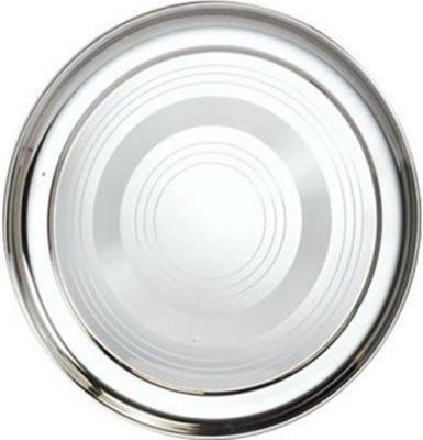 

YUTENSILZ Silver Touch Dinner Plates(Pack of 12)