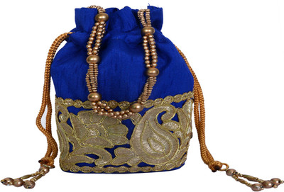 

Craft Trade Work Potli (Blue) Potli(Blue)