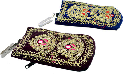 

Craft Trade Zari Mobile Pouch (B) Mobile Pouch(Multicolor)