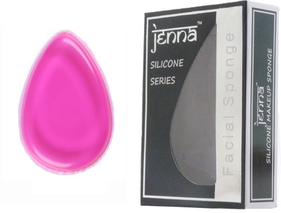 

Jenna Silicone Makeup Sponge - Beauty Sponge for Makeup, Concealer and Foundation – Make Up Applicator for Cosmetic Blending (Pink Drop)