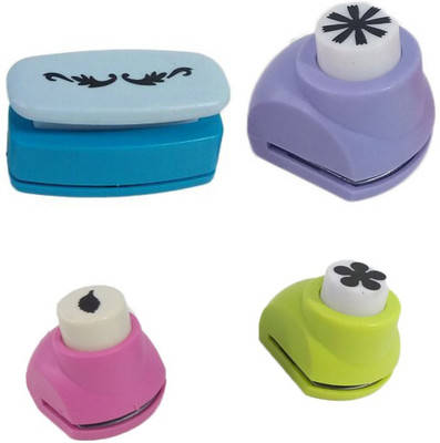 zing Punches & Punching Machines(Set Of 4, Multicolor)