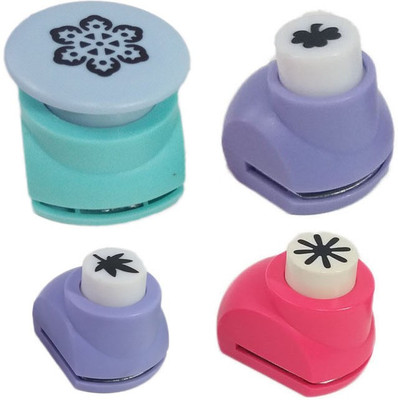 

zing Punches & Punching Machines(Set Of 4, Multicolor)