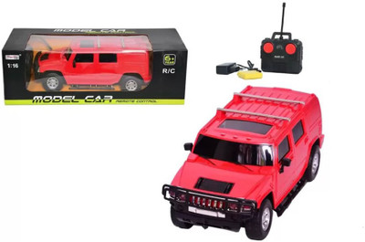 

Kanchan Toys Hummer like SUV Plastic Diecast toys for Kids(Red)