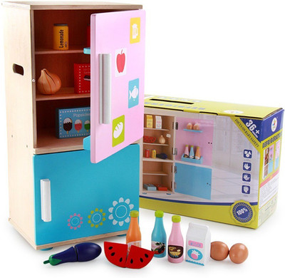 

Krypton Present Wooden Refrigerator toy Made Up Of Pure Wood Help in Play and learning