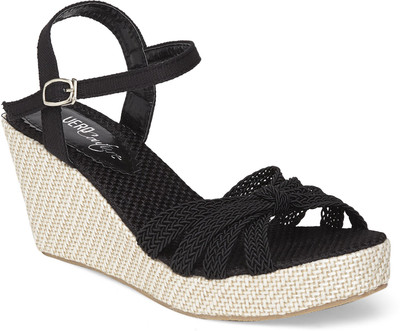 

Vero Couture Women Black Wedges