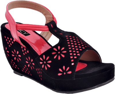 

DICY Women Red Wedges
