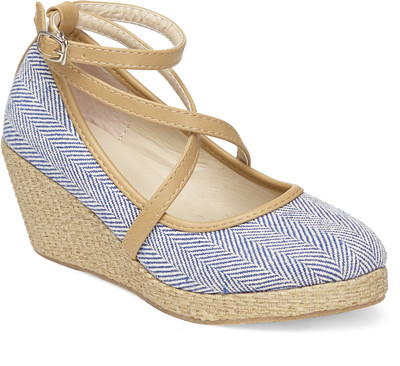 

Vero Couture Women Blue Wedges