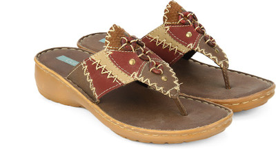 

Catwalk Women Brown Maroon Flats