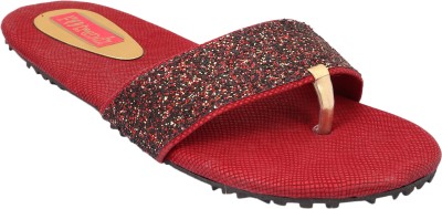 

Footrendz Women Maroon Flats