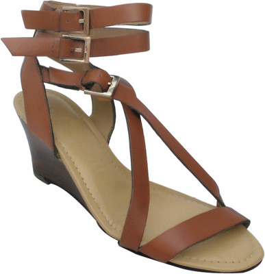 

Salt N Pepper Women Tan Wedges