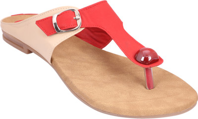

Footrendz Women Red Flats