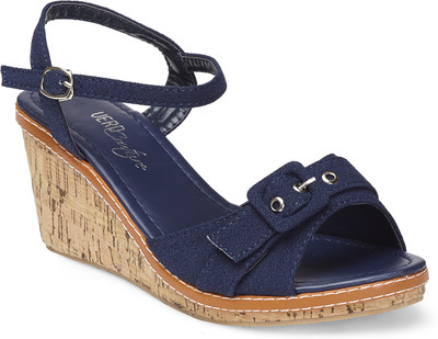 

Vero Couture Women Blue Wedges