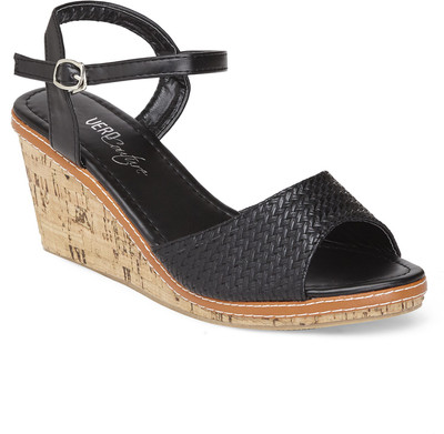 

Vero Couture Women Black Wedges