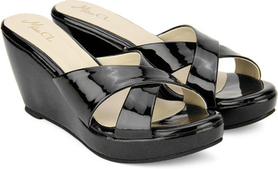 

Miss CL By Carlton London Women BLACK Wedges