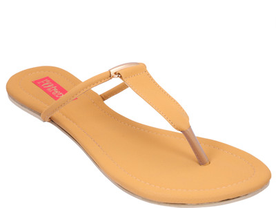 

Footrendz Women Gold Flats