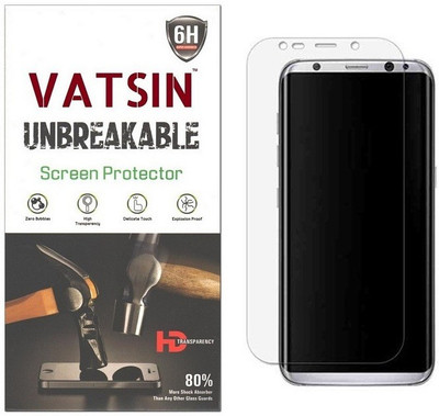 

Vatsin Screen Guard for Samsung Galaxy S8(Pack of 1), Transparent