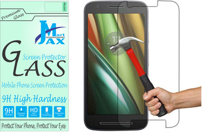Jax Mart Tempered Glass Guard for Motorola Moto E3 Power(Pack of 1)