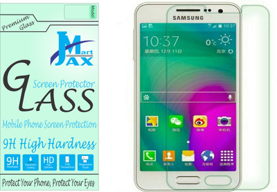 Jax Mart Tempered Glass Guard for Samsung A3(Pack of 1)