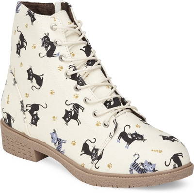 

Vero Couture Boots For Women(White, Cream
